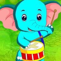 play Blue Elephant Escape