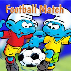 play The Smurfs Football Match