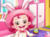 play Baby Hazel Easter Dressup