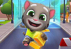 play Talking Tom Gold Run