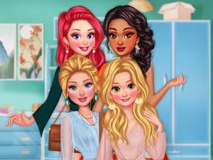 play Princesses Trending Colors