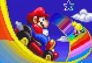 Better Colors Mario Kart Super Circuit
