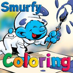 play Smurfy Coloring