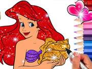 play Princess Mermaid Coloring