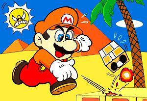 play Super Mario Flash 2 Desert Edition