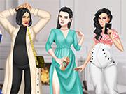 play Pregnant Celebrity Sisters Dress Up
