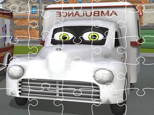 play Ambulance Trucks Jigsaw