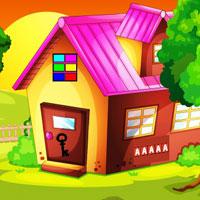 play G2J Tiled Roof House Treasure Escape