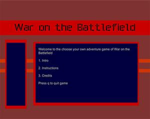 play War On The Battlefield