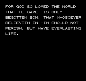 play John 3:16 Nes