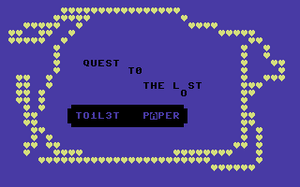 play Quest To The Found Toilet Paper