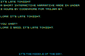 play It'S Late Tonight