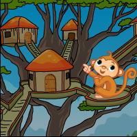 play G4E Tree House Monkey Escape