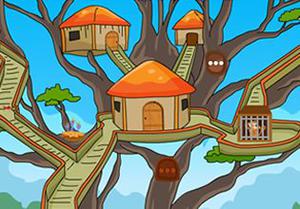 play Tree House Monkey Escape