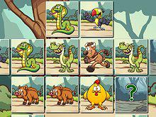 play Animals Memo Match