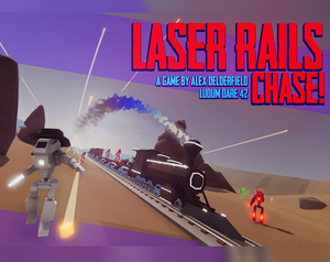 play Laser Rails: Chase! [Ld42]