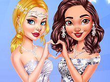 play Princesses As Gorgeous Bridesmaids