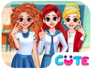 play Bff Princess Back To School