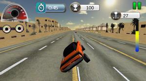 Highway Ramp Stunt Car Simulation