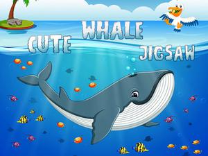 play Cute Whale Jigsaw