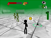 Stickman Killing Zombie 3D