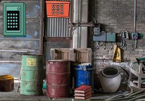 play Abandoned Machinery Yard Escape