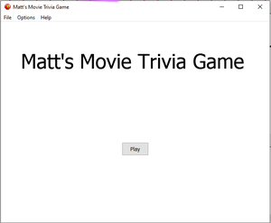 play Matt'S Movie Trivia Game