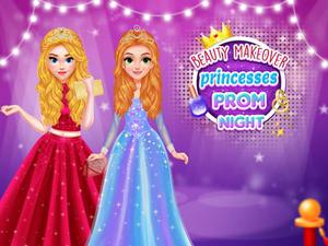 play Beauty Makeover: Princesses Prom Night