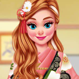 play Disney Princess Kimono Designer