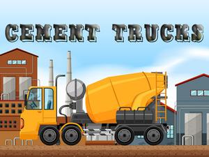 play Cement Trucks Hidden Objects