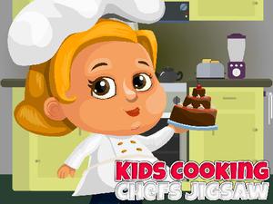play Kids Cooking Chefs Jigsaw