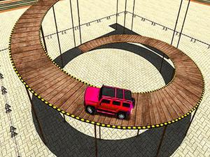 play Impossible Tracks Prado Car Stunt