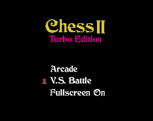 Chess 2: Turbo Edition