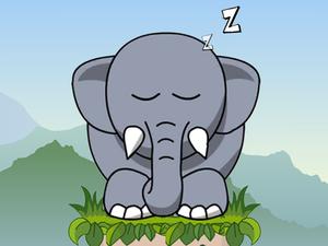 play Snoring Elephant Puzzle