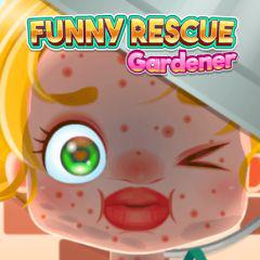 Funny Rescue Gardener