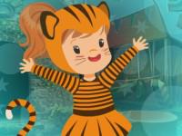 play Tiger Disguise Girl Escape