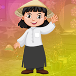play Chinese Hat Girl Escape