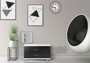 play Black And White Modern House Escape