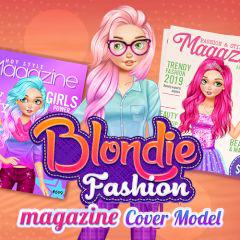 play Blondie Fashion Magazine Cover Model