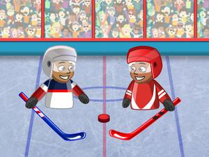 play Puppet Hockey Battle