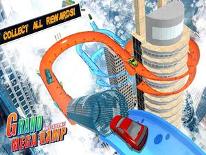 play Mega Ramp Car Stunts Racing : Impossible Tracks 3D