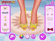 play My Spring Flat Shoes Design