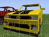 play Minecraft Cars Jigsaw