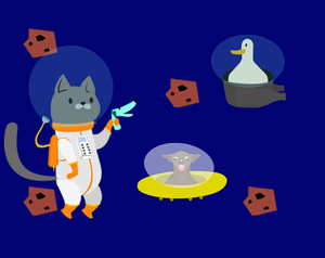 play Super Space Cat