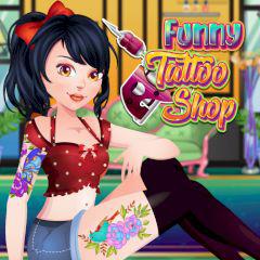 play Funny Tattoo Shop