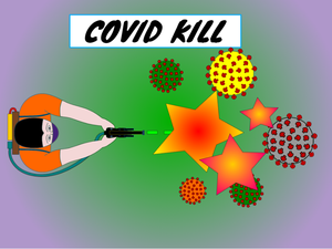 play Covid Kill - Mobile Version