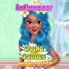 play Influencer Spring Goddess Makeover