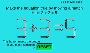 play Matchstick Puzzles