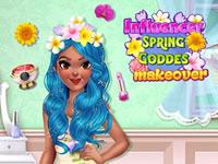 play Influencer Spring Goddess Makeover