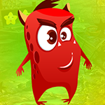 play Spooky Red Creature Escape
